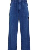 Stone Island Loose fit trousers in technical fabric