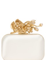 Jimmy Choo Clutch Cloud in satin